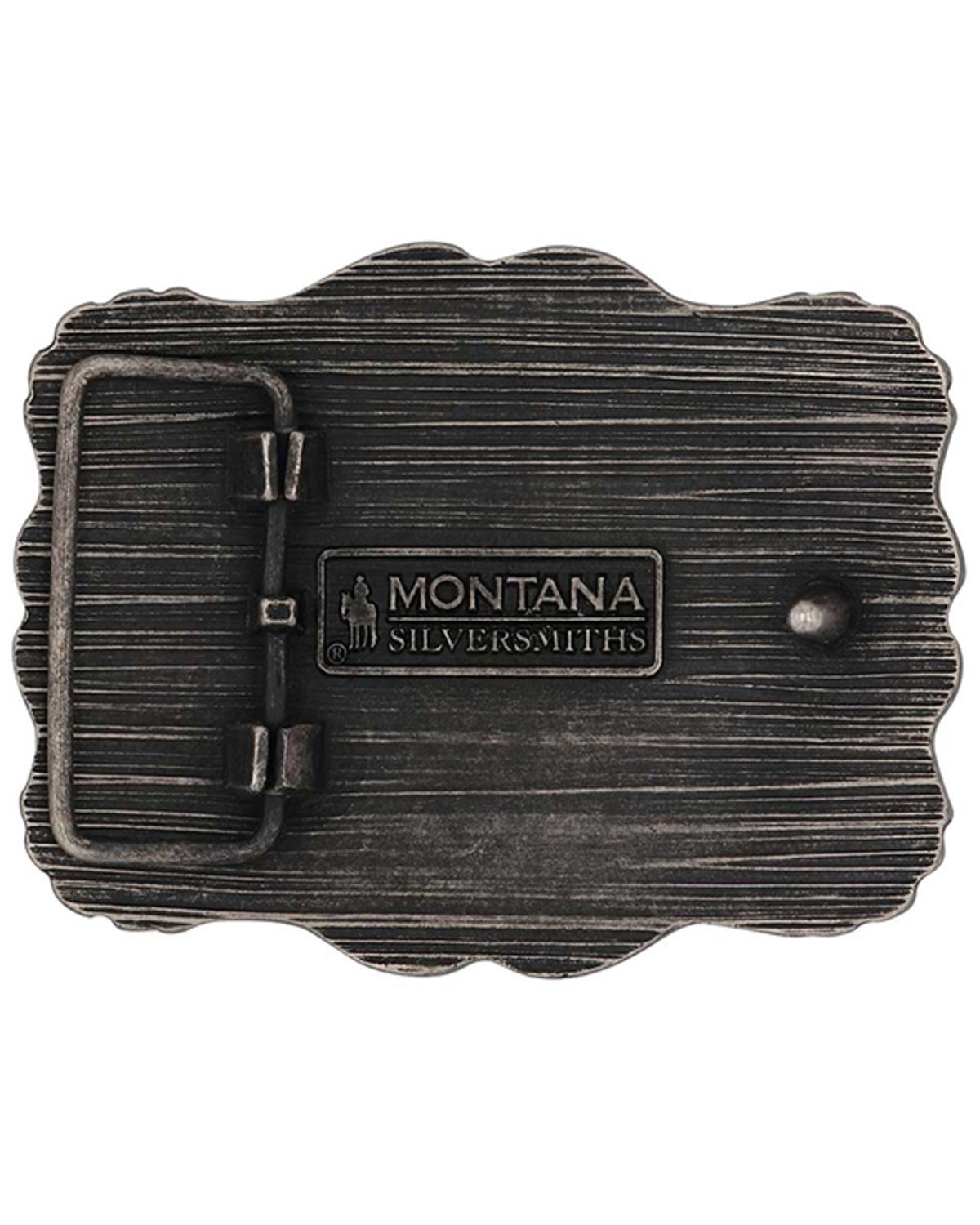 Montana Silversmiths Framed Longhorn Attitude Buckle – A1003P