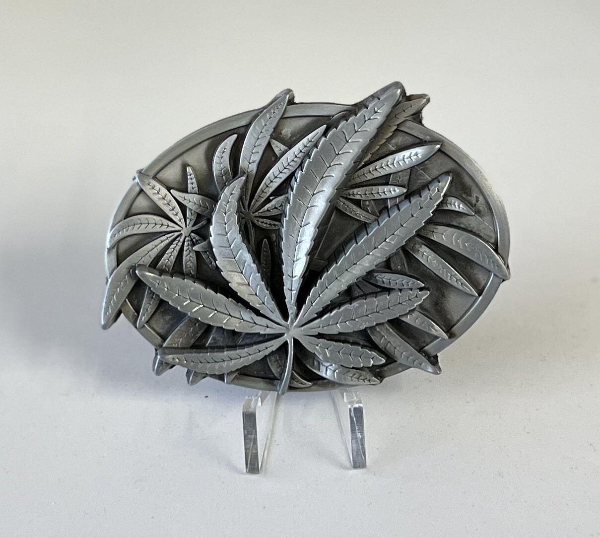 Marijuana Pot Leaf Belt buckle USA Seller!!