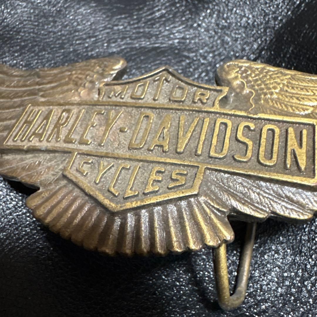 Harley-Davidson Vintage Buckle Color;Gold INDIANA METAL CRAF
