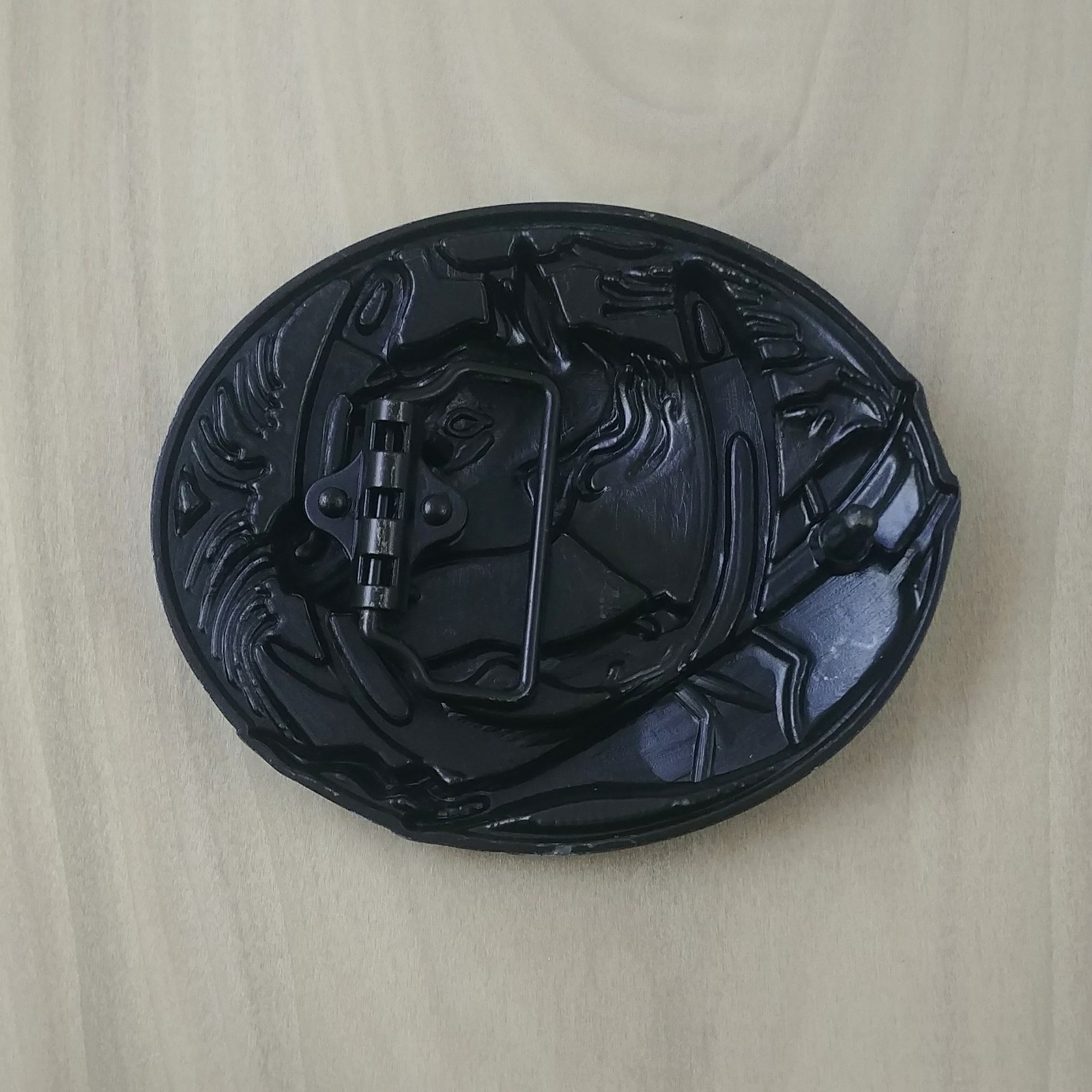 NEW! HORSESHOE HORSE HEAD METAL BELT BUCKLE HEBILLA HERADURA CABALLO #113