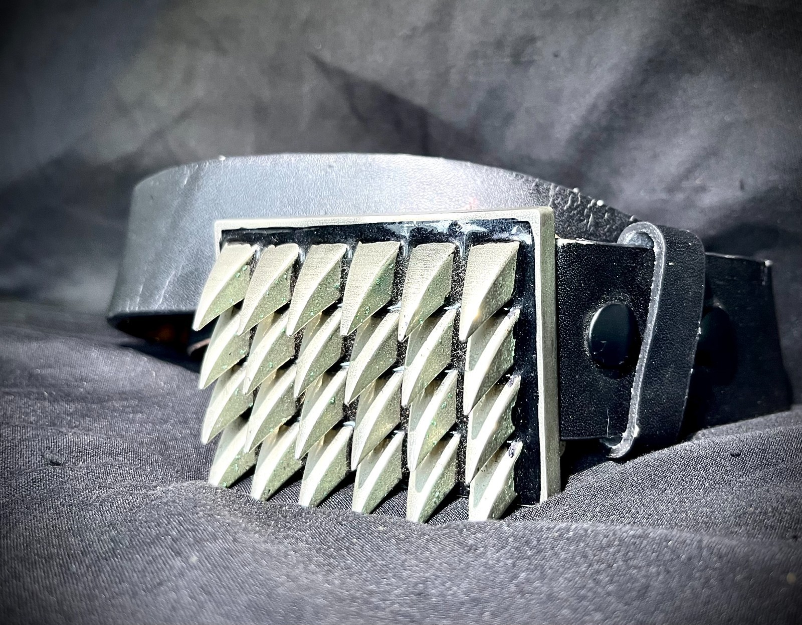 Handmade Claw Belt Buckle Rock Biker Industrial Metal Darren McNeese