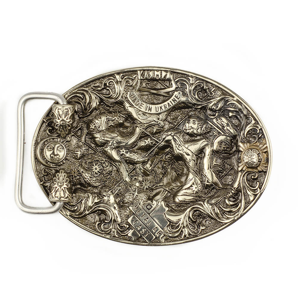 Scorpio german silver belt buckle, Horoscope Astrological Zodiac Sign buckle