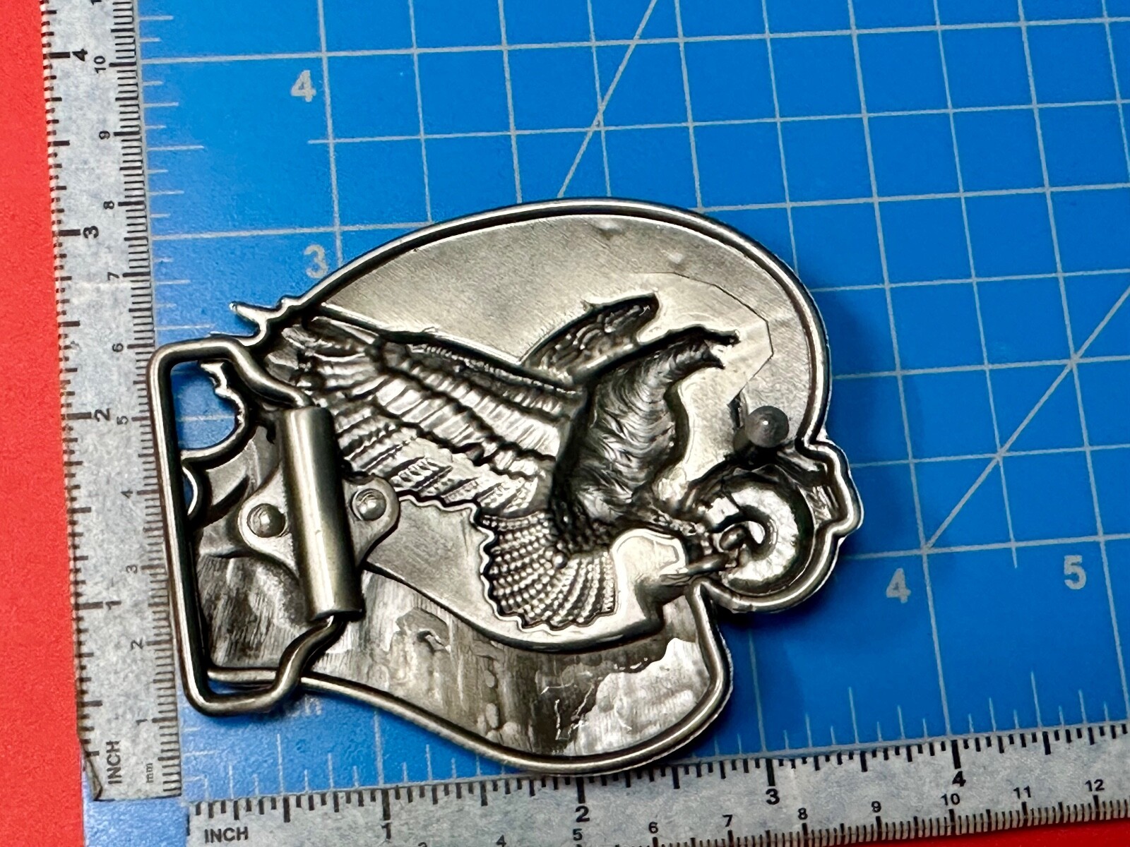 Live To Ride, Ride To Live Bikers Way Of Life Motorcycle Eagle New Belt Buckle