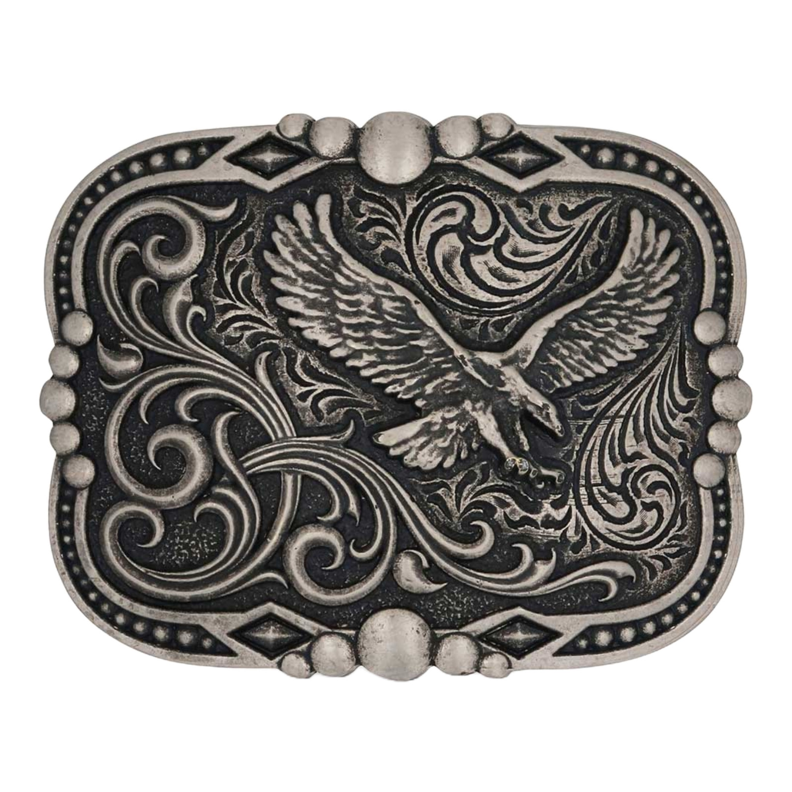 Montana Silversmiths Men&rsquo;s Soaring Freedom Attitude Belt Buckle A1034S
