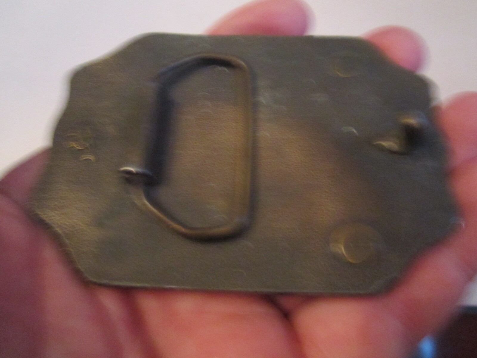VINTAGE SOUTHERN COMFORT LIQUOR BELT BUCKLE – HEAVY – GW-17