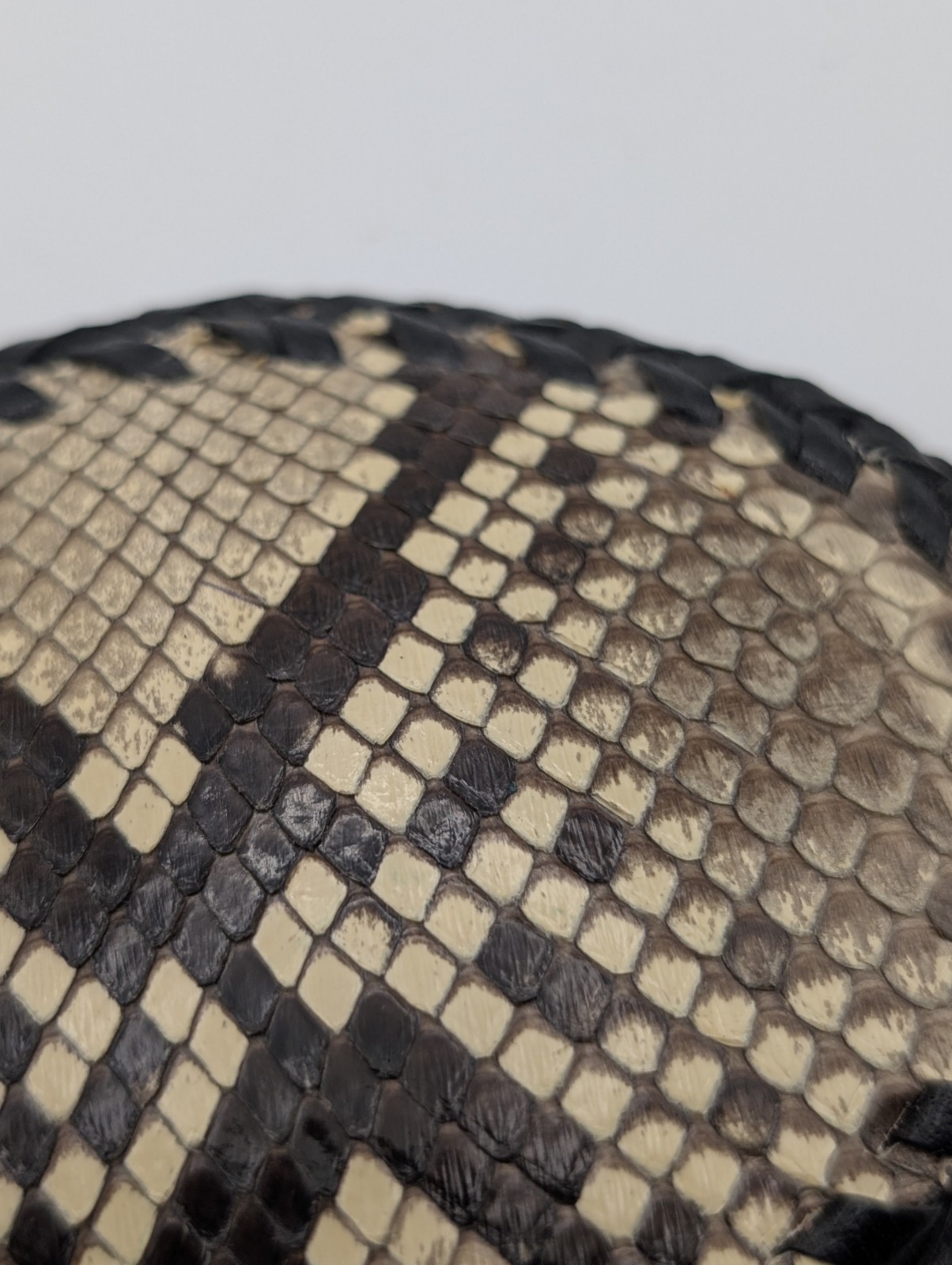 Genuine Python Snakeskin Belt Buckle The Skin Shop Leather Braided Western