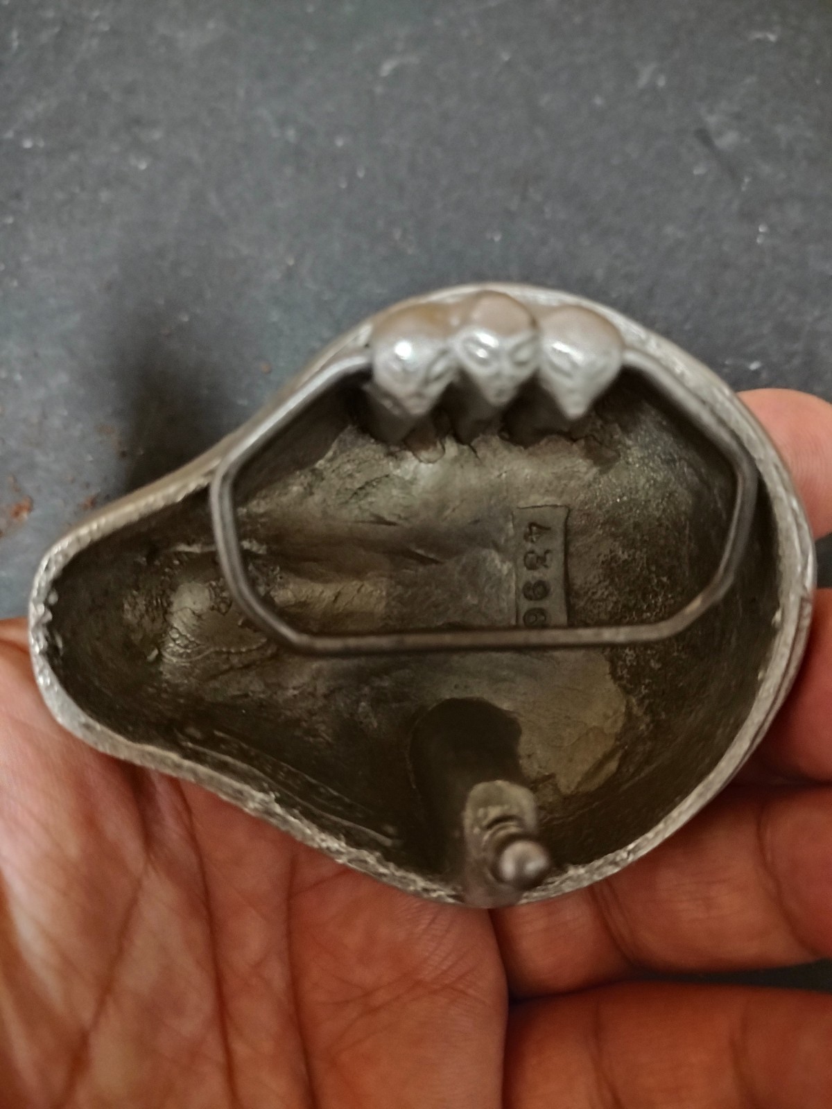 👽 GREY ALIEN BELT BUCKLE 👽 ANCIENT ALIEN👽 SCI-FI 👽 BIKER👽