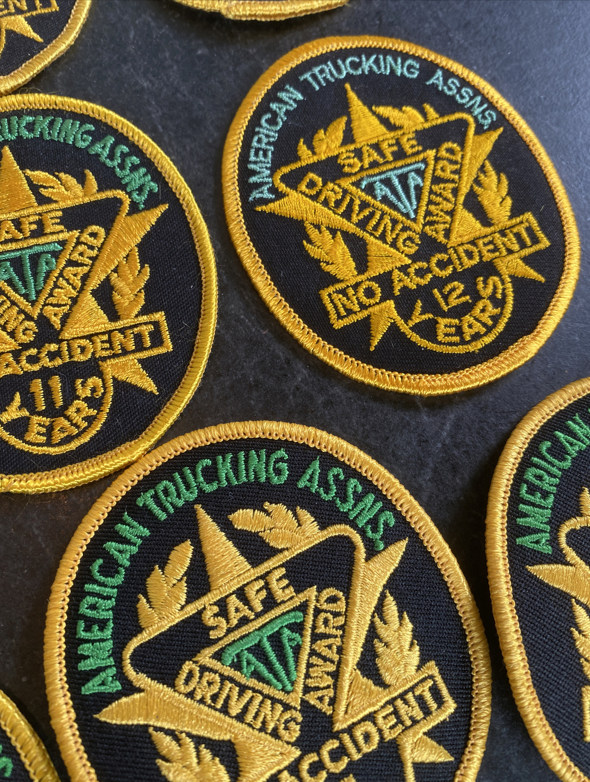 ATA SET SAFE DRIVING AWARD PATCH AMERICAN TRUCKING ASSOCIATION MILE 23 Yrs