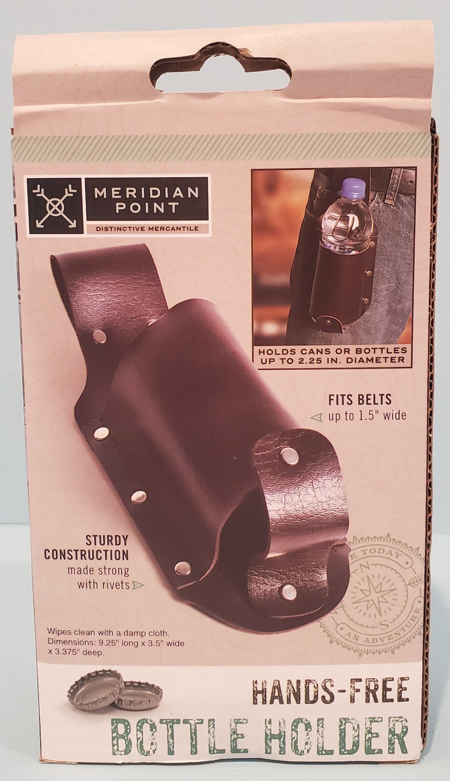 Beer Belt Waist Bottle Holder Portable Outdoor BBQ Camping or Party Holster