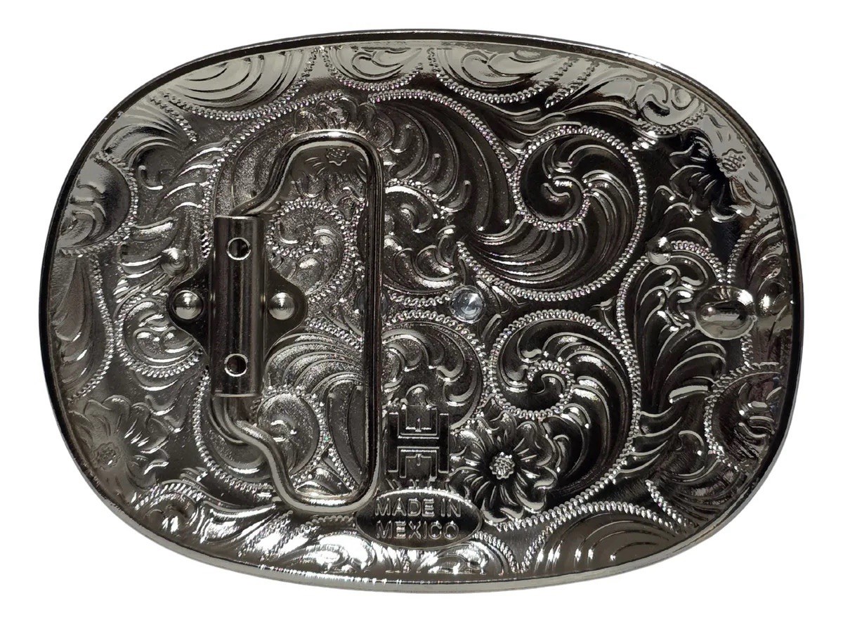 Mexican Gallo Chicken Charro Cowboy Belt Buckle Hebilla Vaquera Made In Mexico
