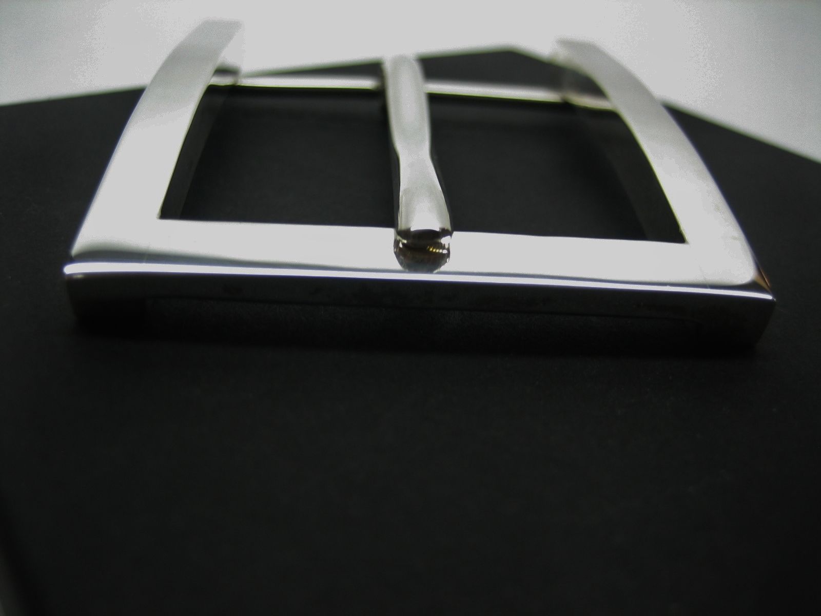 STERLING SILVER 925 BUCKLE AVAILABLE FOR 1&Prime; 1-1/8&Prime; 1-1/4&Prime; 1-3/8&Prime; 1-1/2&Prime; BELTS