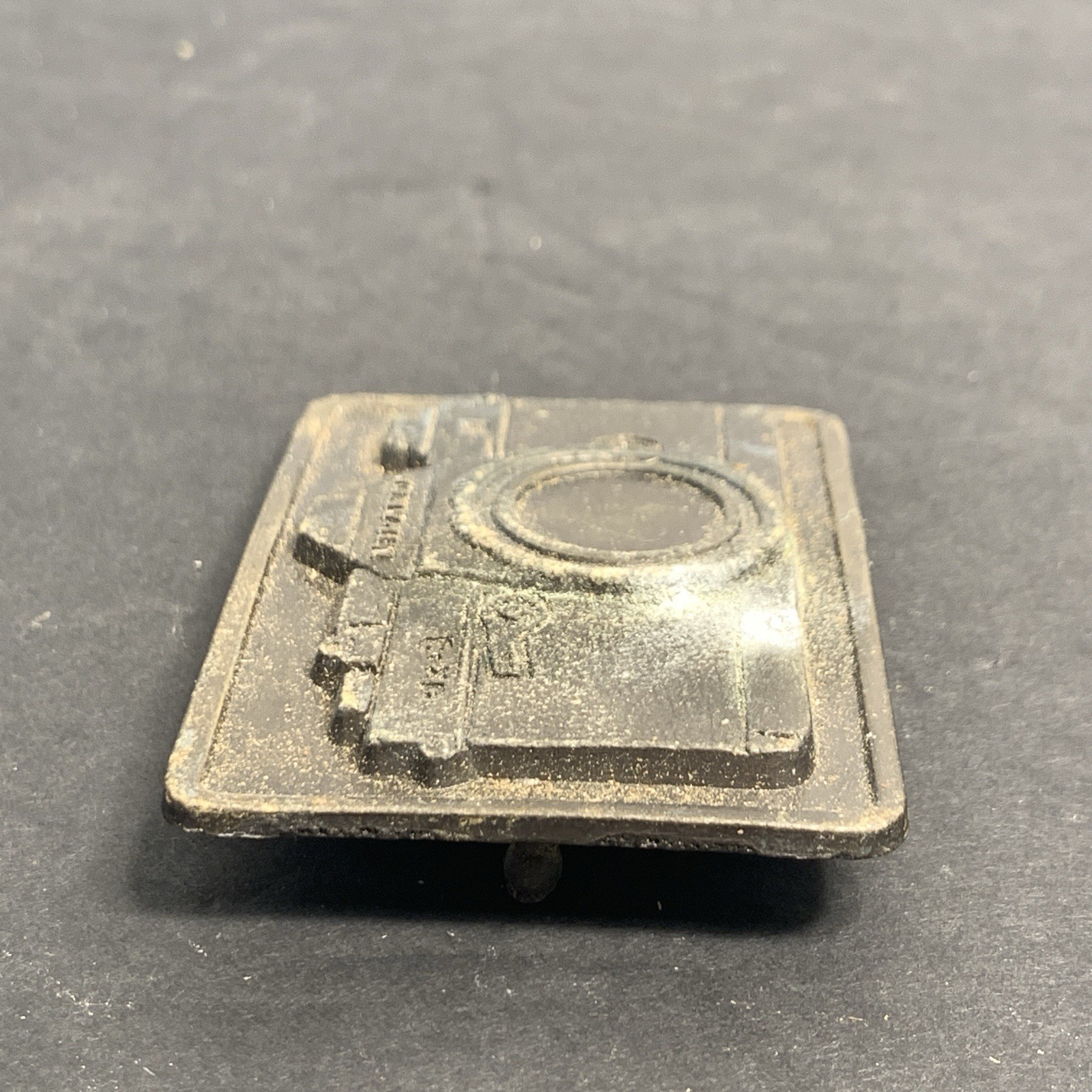 Vintage Miranda Camera Belt Buckle Genuine Original Brass