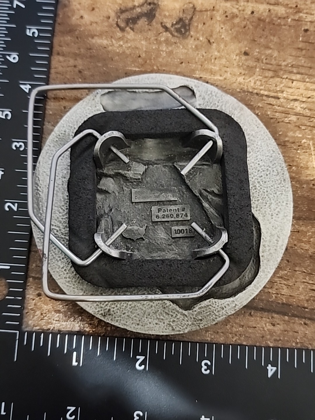 4&Prime; Bergamot United States US Marines Semper Fi Metal Belt Buckle 2004