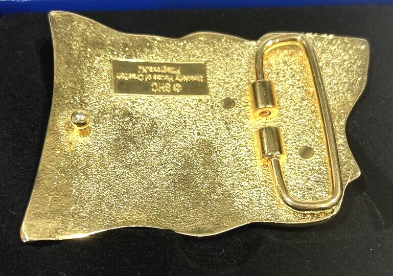 American Flying USA Flag Men&rsquo;s Belt Buckle Gold-Tone 70080