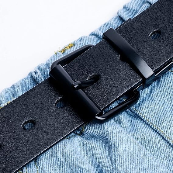 1.5&Prime; (40mm) Reversible Belt Buckle Replacement Belt Buckle Black
