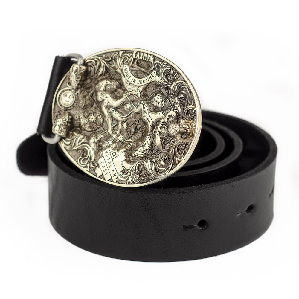 Scorpio german silver belt buckle, Horoscope Astrological Zodiac Sign buckle