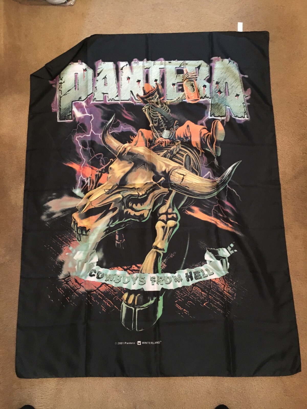 Pantera Belt Buckles Dimebag Darrell Jacket (signed) Flags, Buttons, Hat,
