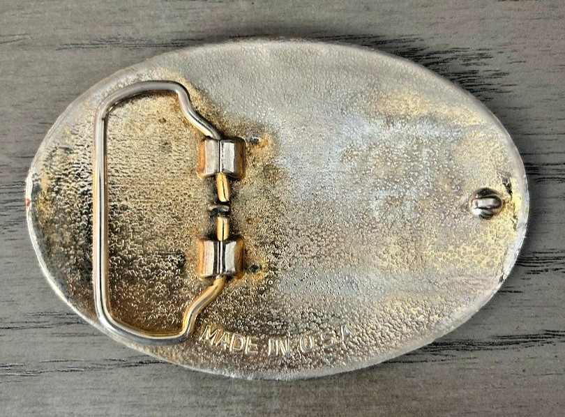 The State Of Texas Seal Oversized Belt Buckle Lone Star