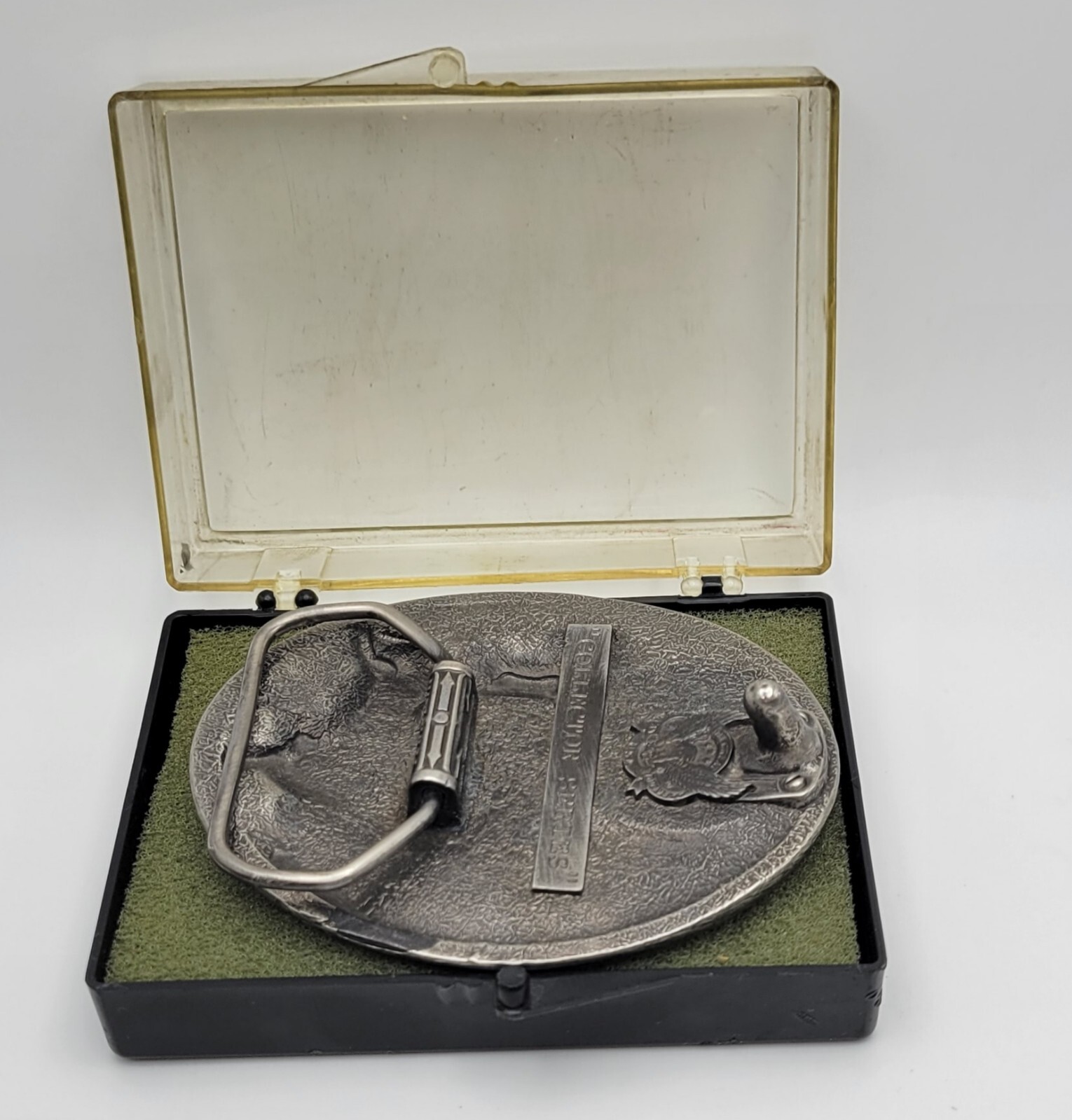 Mac Tools No. 1 In The Pits Collector Series Vintage Belt Buckle