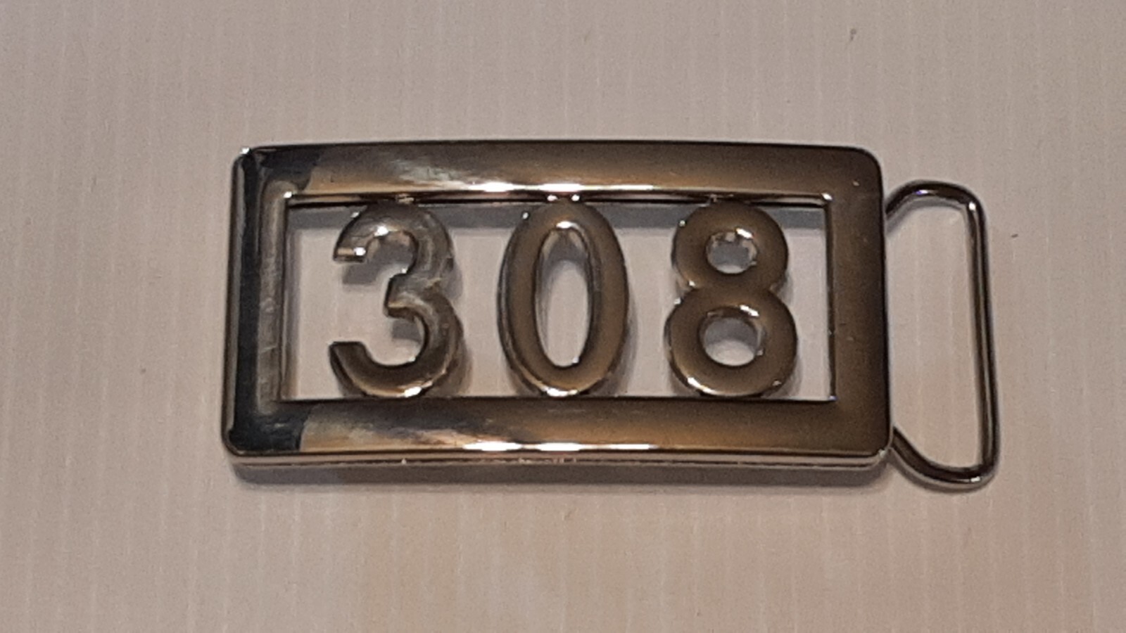 Police / Fire Badge Number Custom Belt Buckle -Put your Badge Number on Buckle