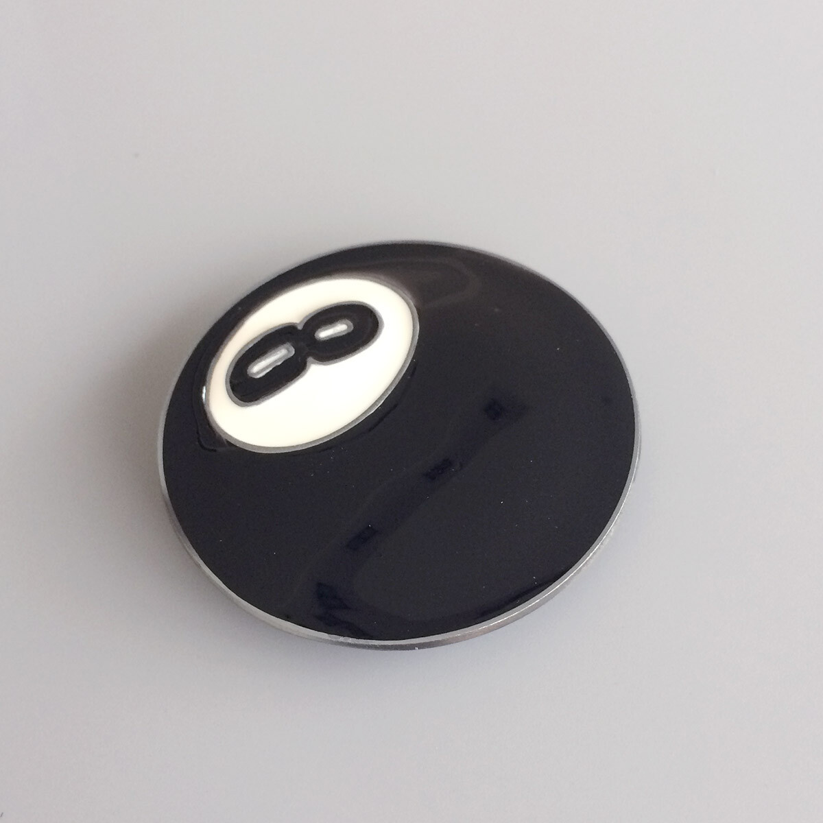 Enamel 8 Pool Ball Belt Buckle Gurtelschnalle Boucle de ceinture