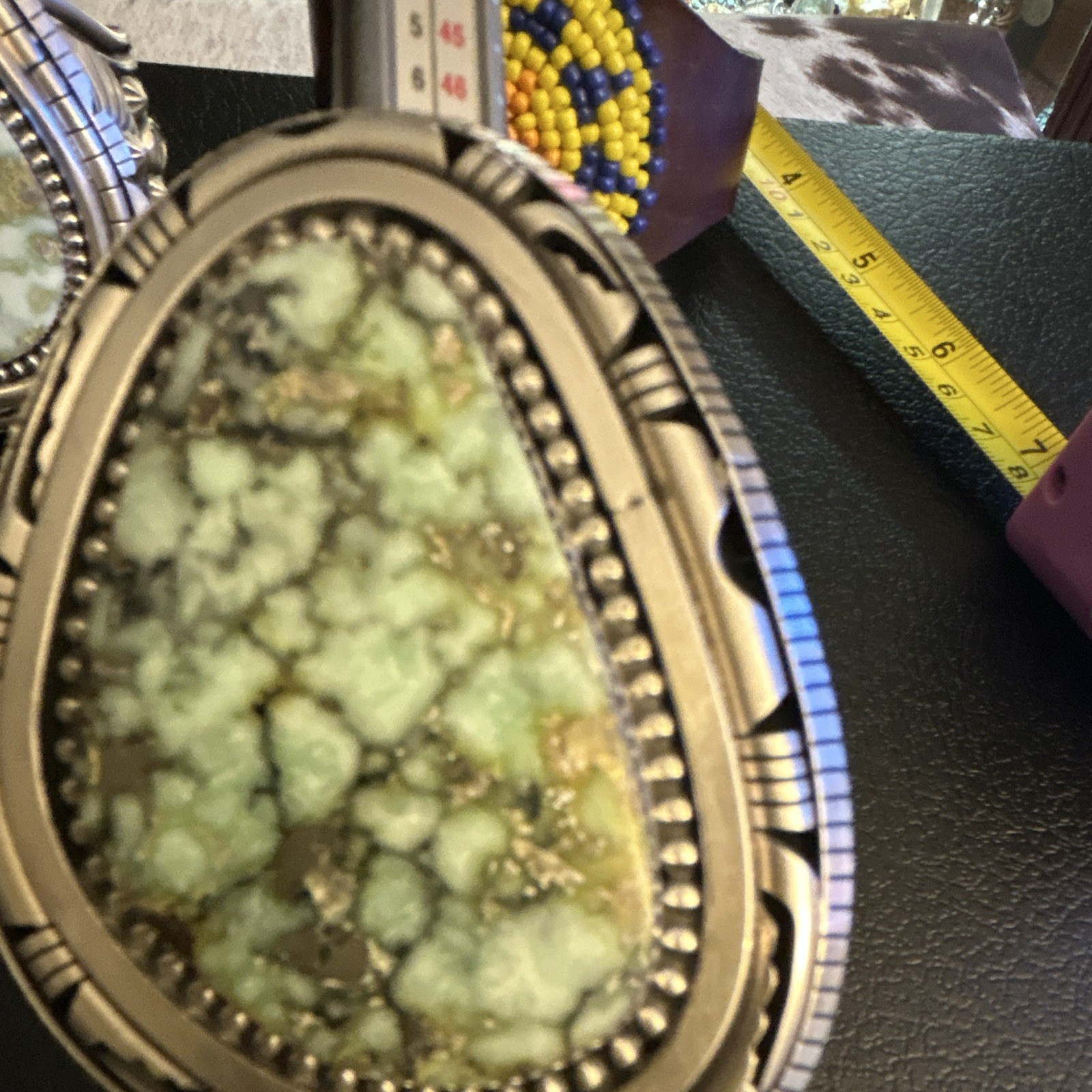 Native Made, Huge Palomino Ring!!!! HEAVY & STUNNING!