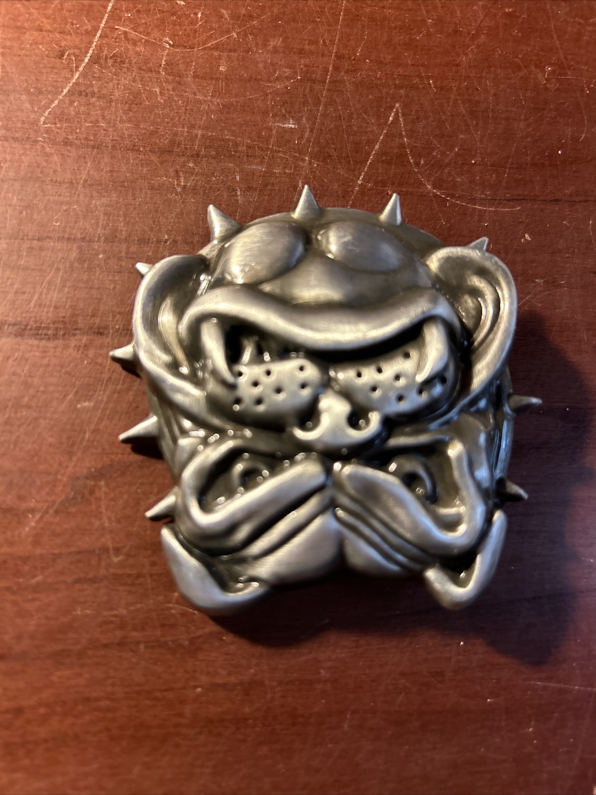 British Bulldog Metal Belt Buckle