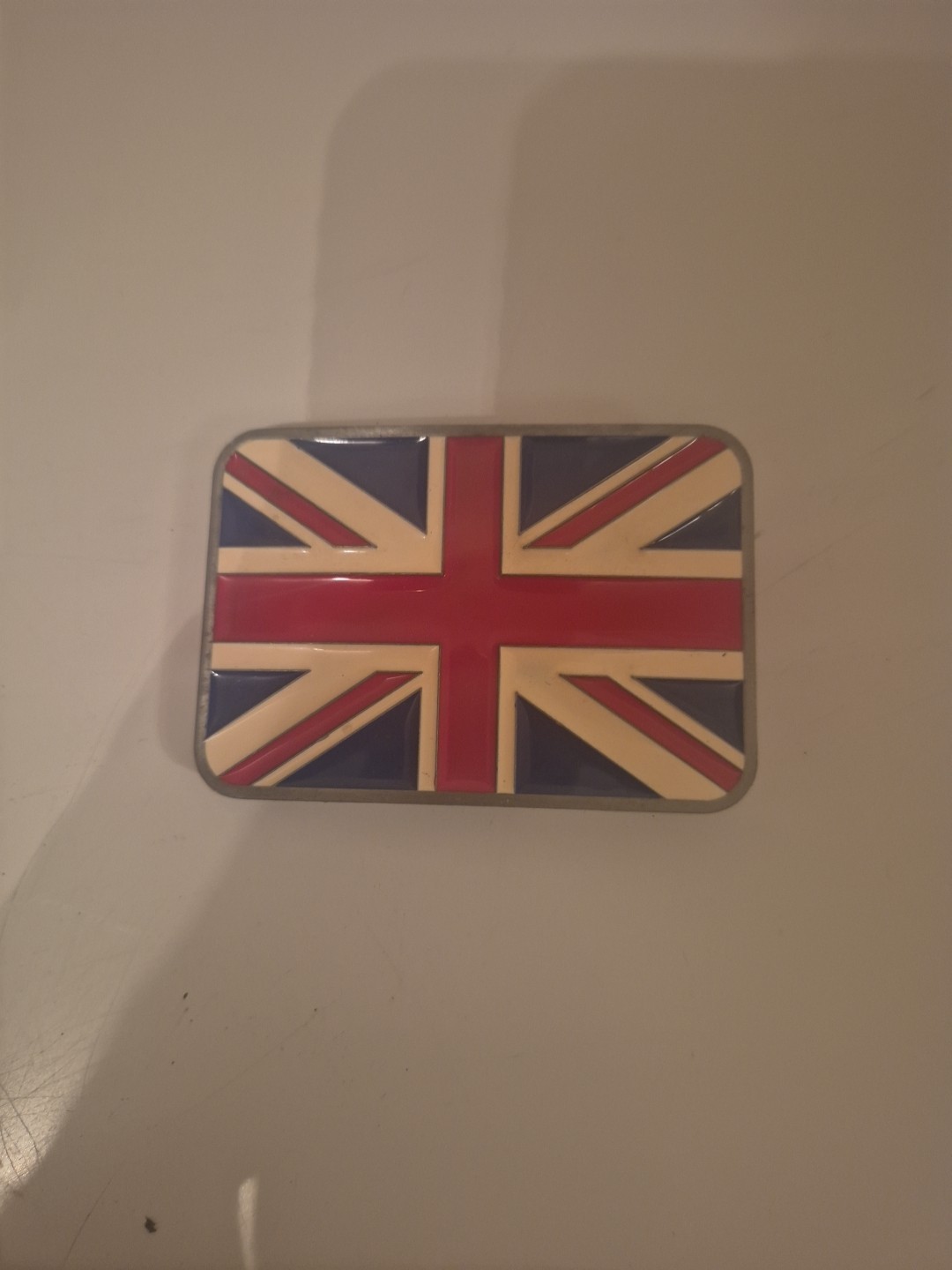 NEW! BRITISH FLAG METAL BELT BUCKLE