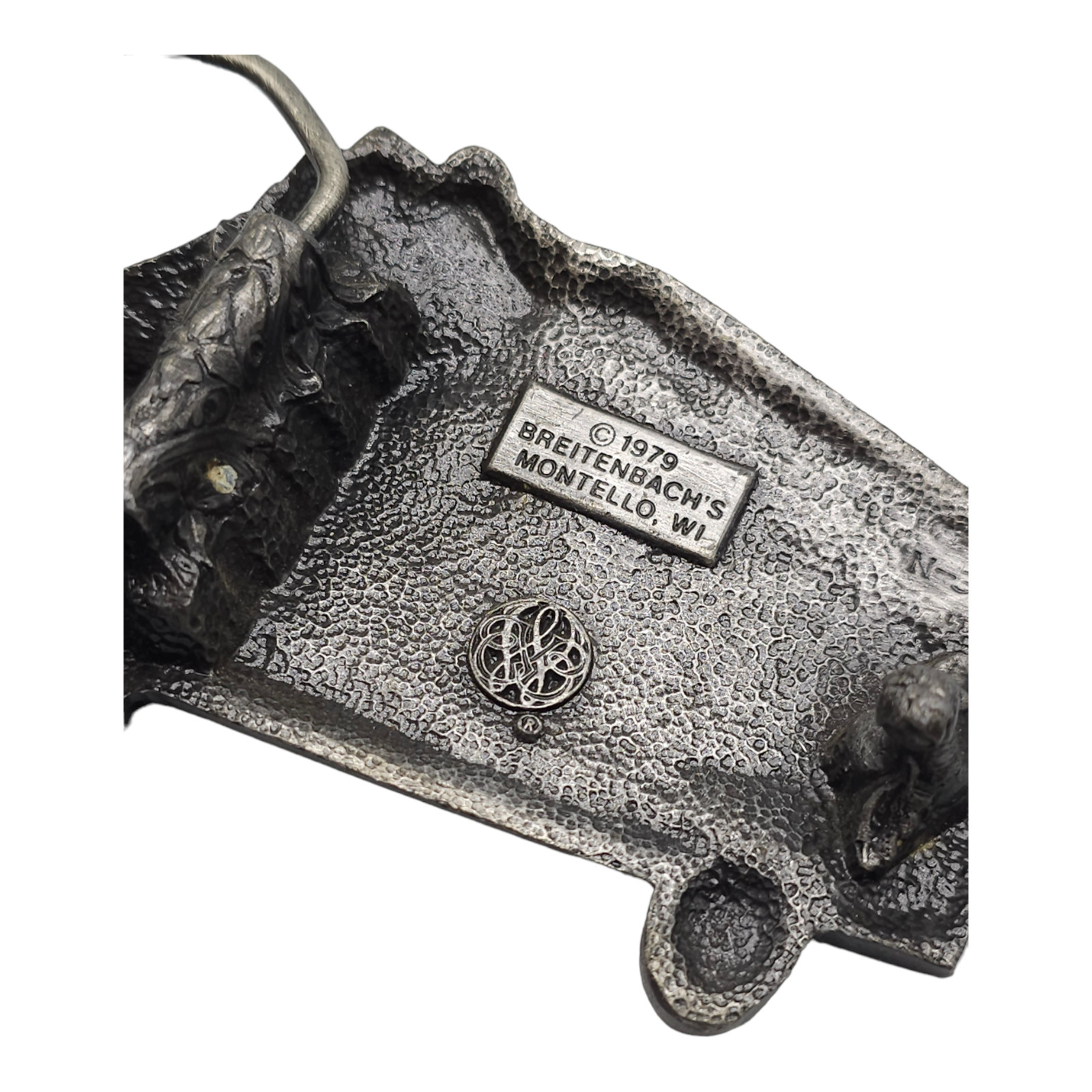Vintage Breytenbach&rsquo;s Ambulance EMT First Responder Belt Buckle Montello WI USA