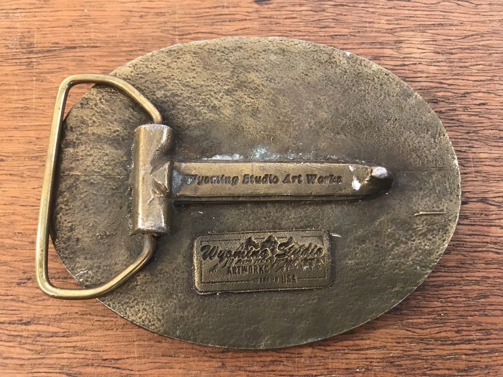 Flint Engineering Construction Safety Award Metal Belt Buckle