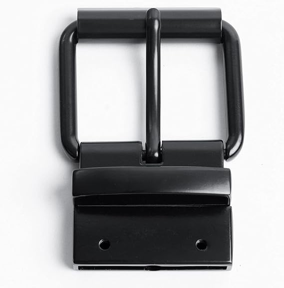 1.5&Prime; (40mm) Reversible Belt Buckle Replacement Belt Buckle Black