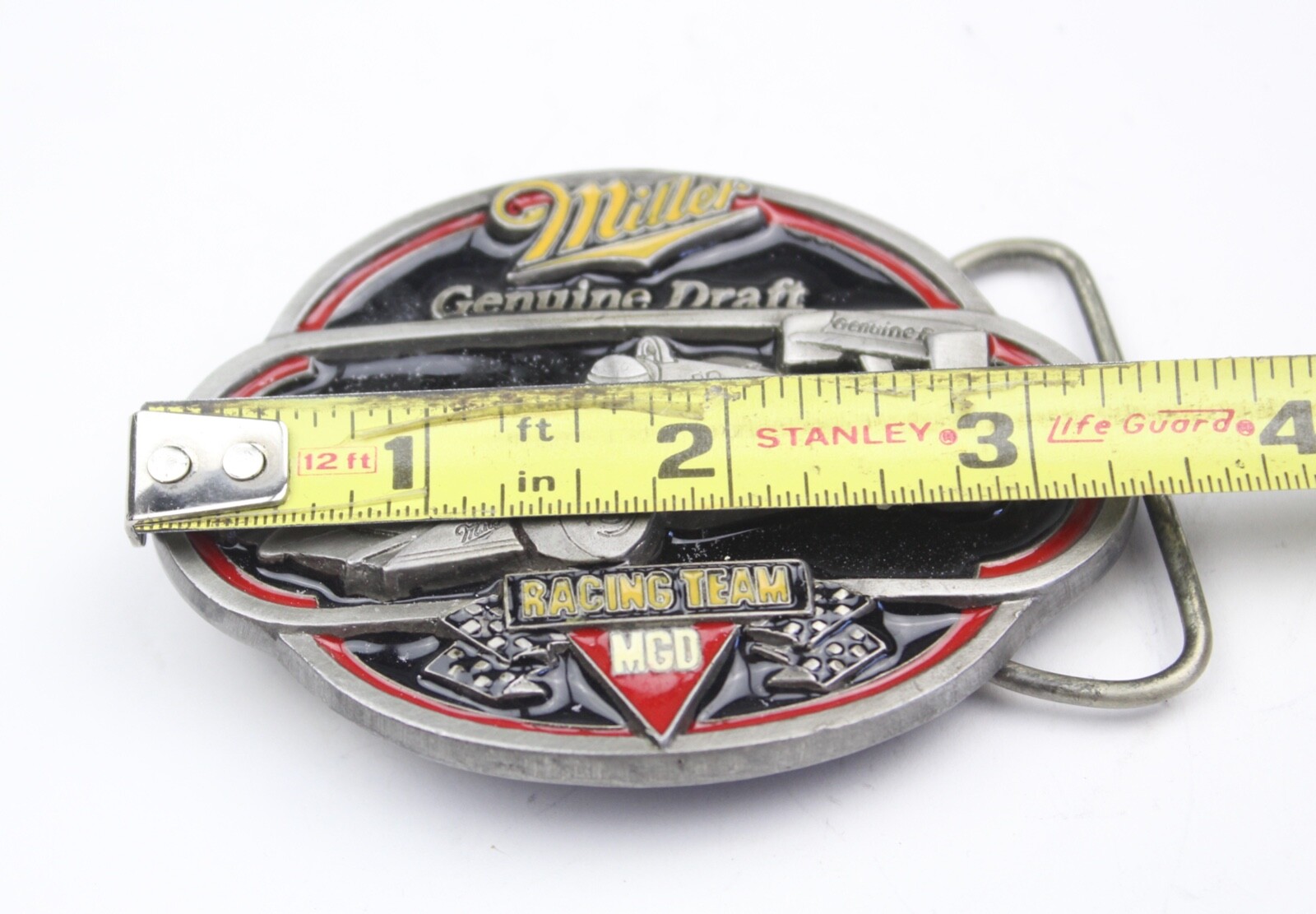American LEGENDS Foundry Miller Racing Team 1992 Miller Brewing Co. Buckle MB-10