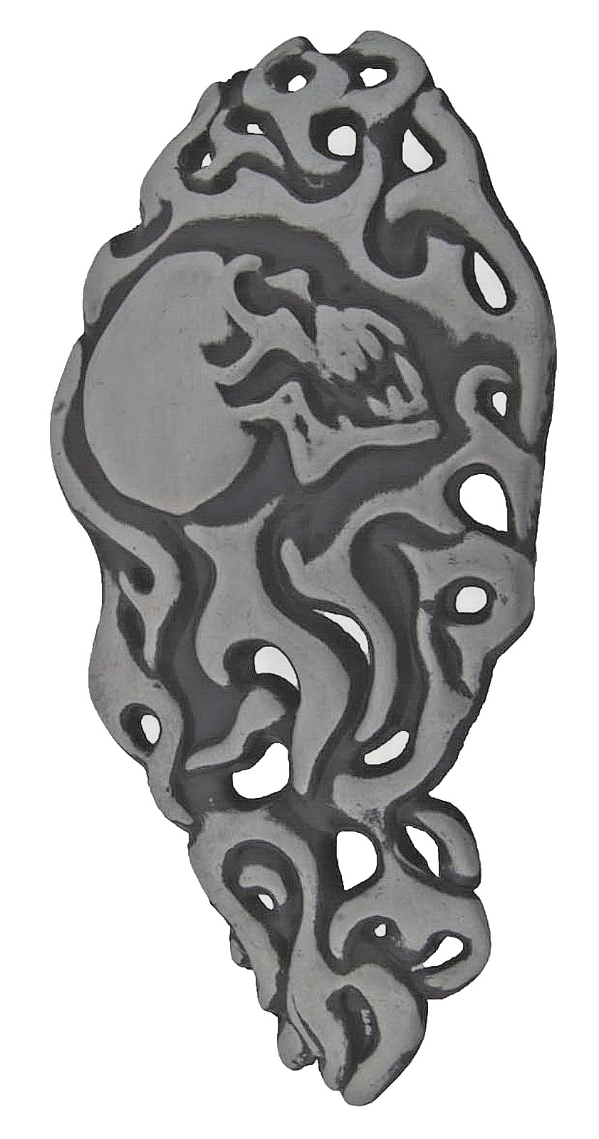 Mens Womens Skull Belt Buckle Metal Tattoo Gothic Halloween Costume Pirate Biker