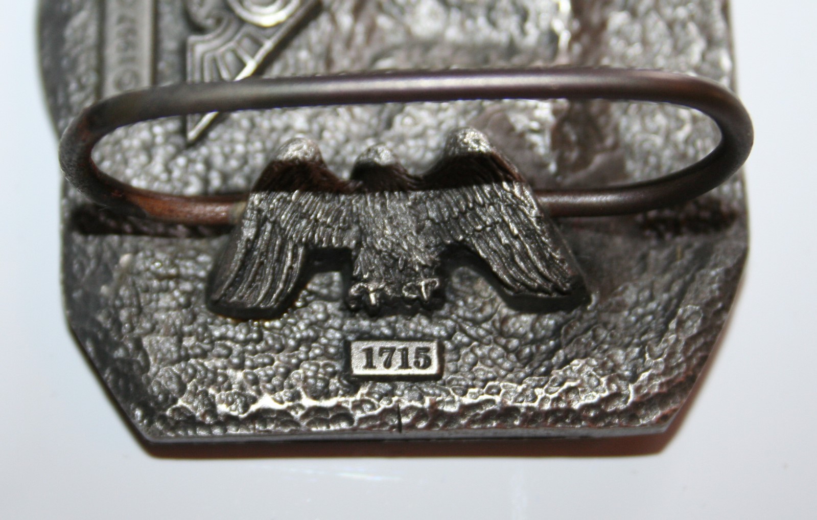 C&J Inc Belt Buckle (HUNTING! A TRADITION) BLUE ENAMEL – 1997