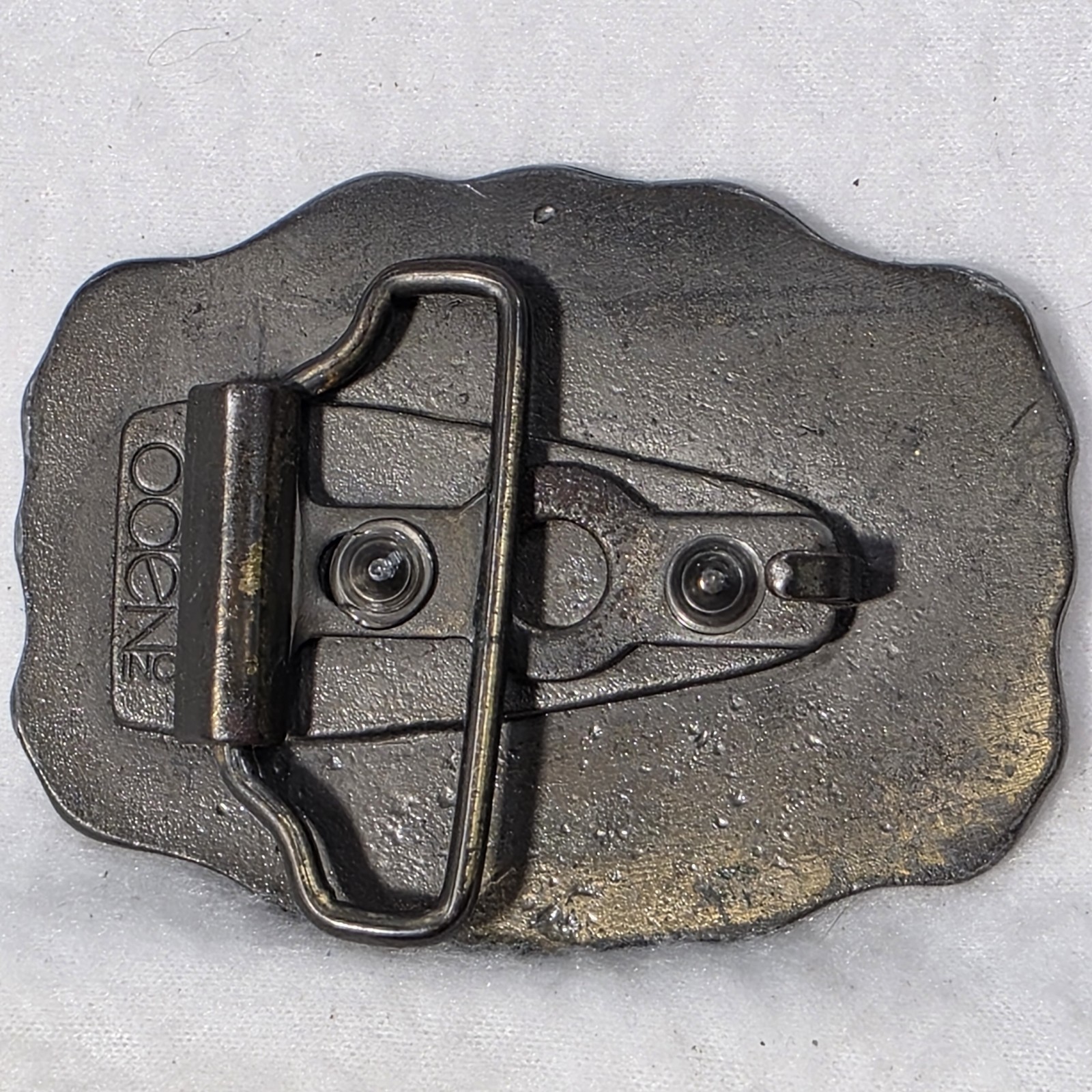 Vintage 1970&rsquo;s Oden Inc ERIC Name Men&rsquo;s OLD TIME BELT BUCKLE COLLECTION BRONZE