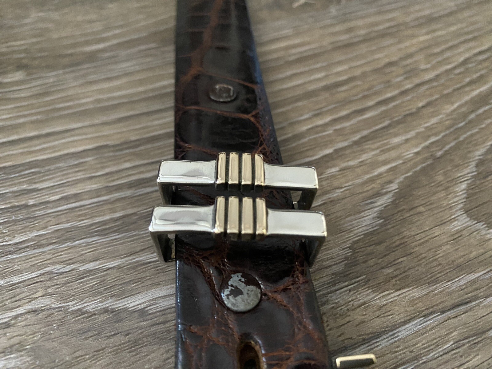 James Reid 14k Gold .925 Sterling Belt Buckle Set XL (Wire Wrap)✅