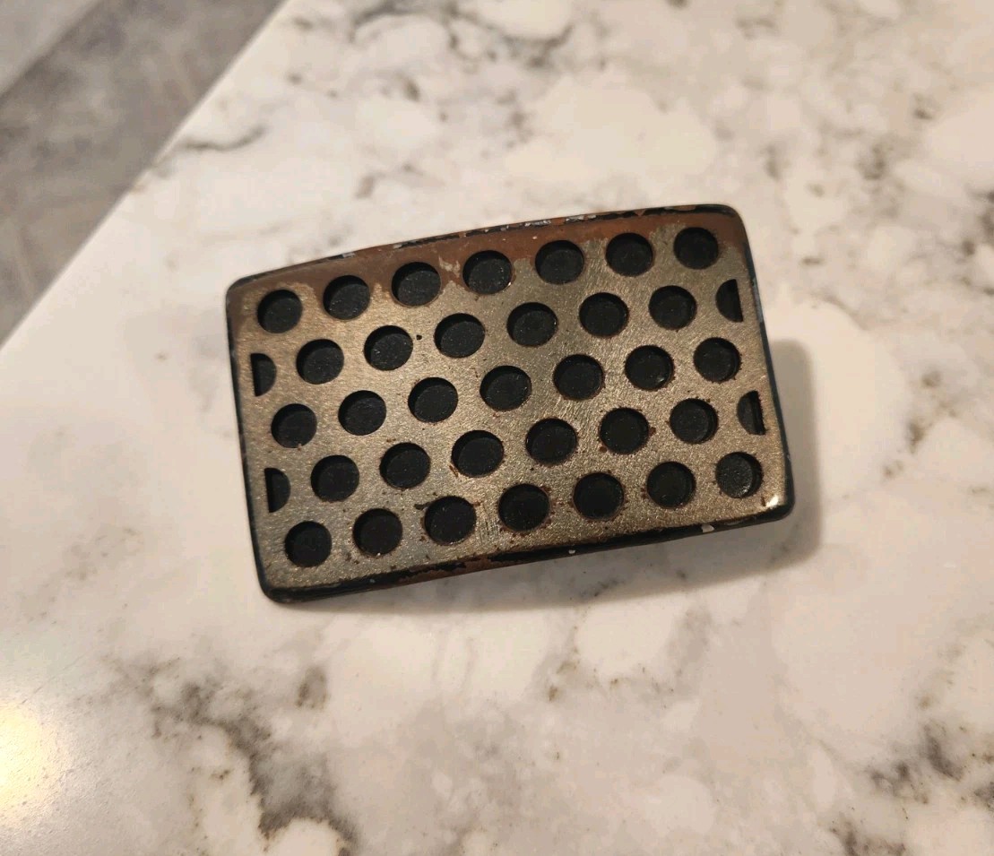 Foster Weld Belt Buckle Unique Modern Industrial Artisan Metal 2007