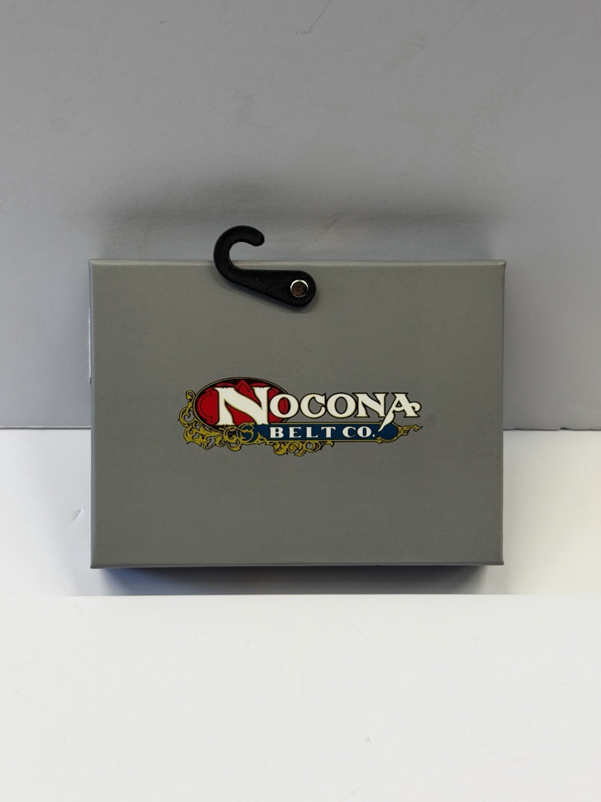 NOCONA Belt Co. OVAL INITIAL BUCKLE – M – 2 Tone Floral New In Box Unisex