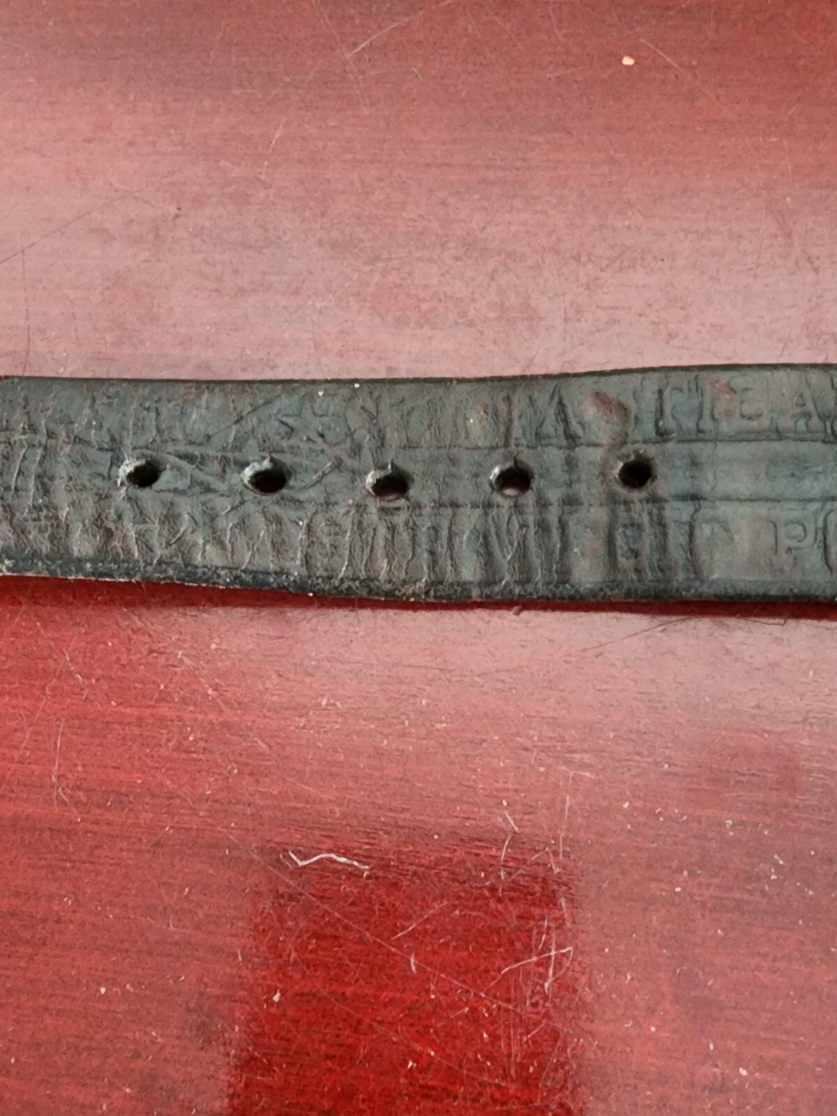 COLLECTIBLE STRAGETIC AIR COMMAND US AIR FORCE 1982 S&S ENTERPRISES LEATHER BELT