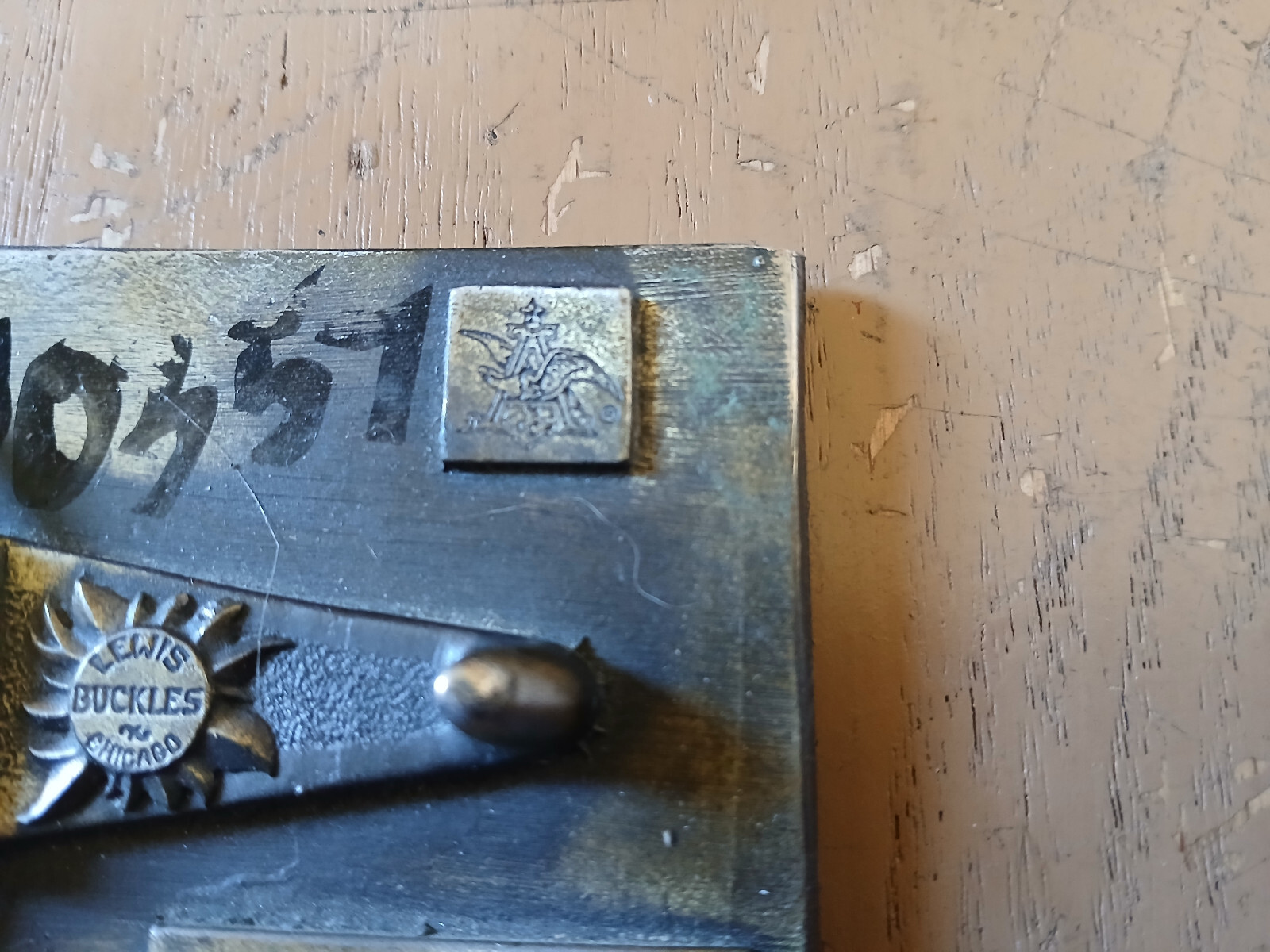 Budweiser Belt Buckle – Used