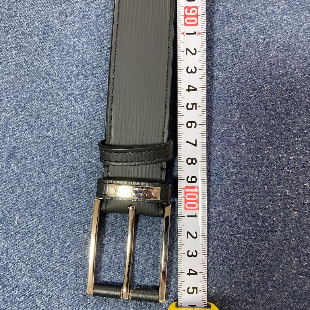 Louis Vuitton Pre-Owned Epi Santulle Legend Black Belt