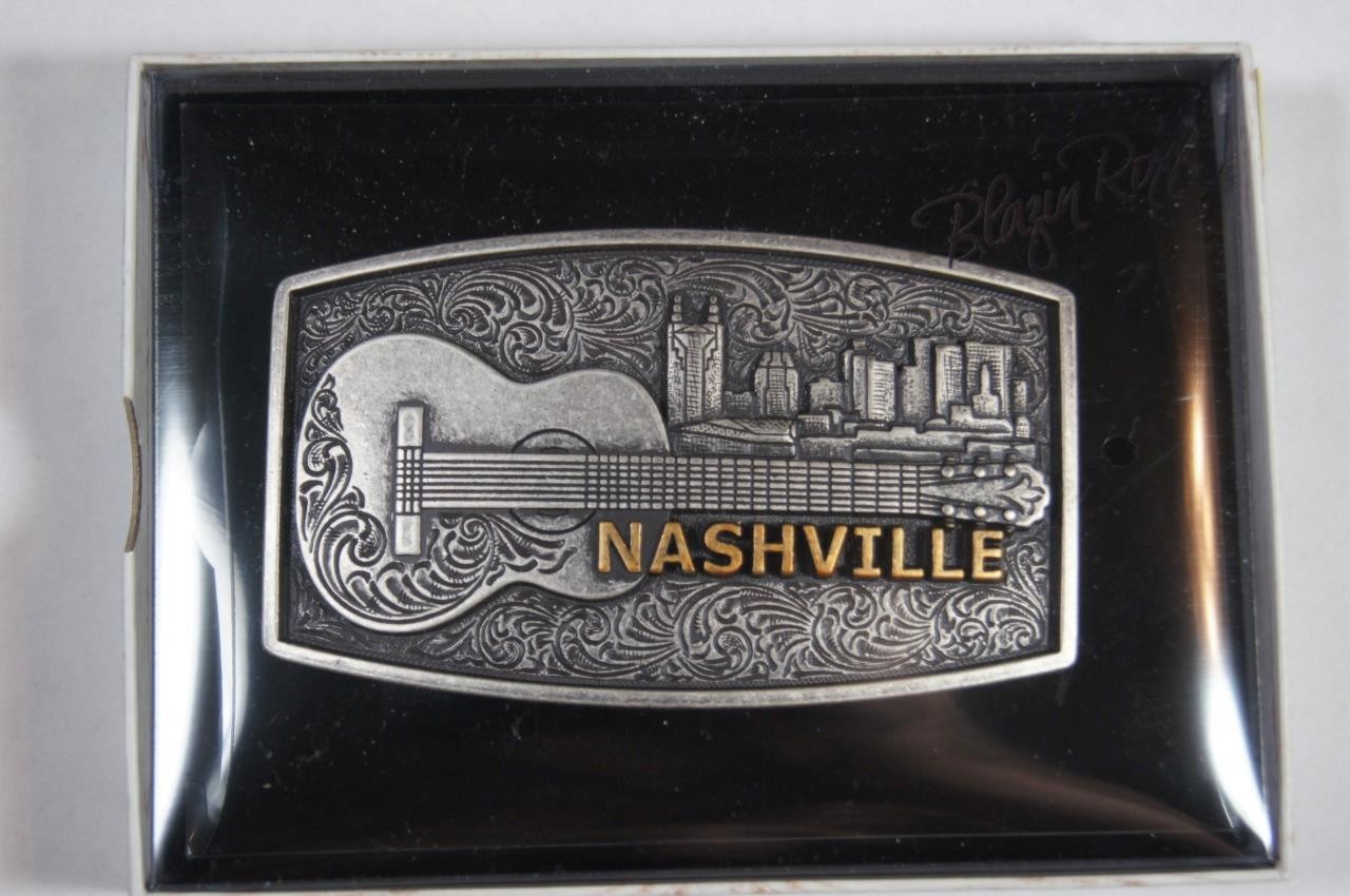 Blazin Roxx Western Women&rsquo;s Nashville Belt Buckle 37948