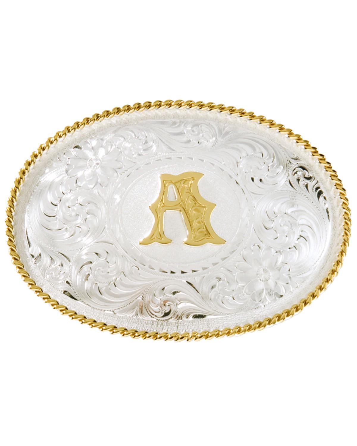 Montana Silversmiths Initial "A" Belt Buckle – 700A