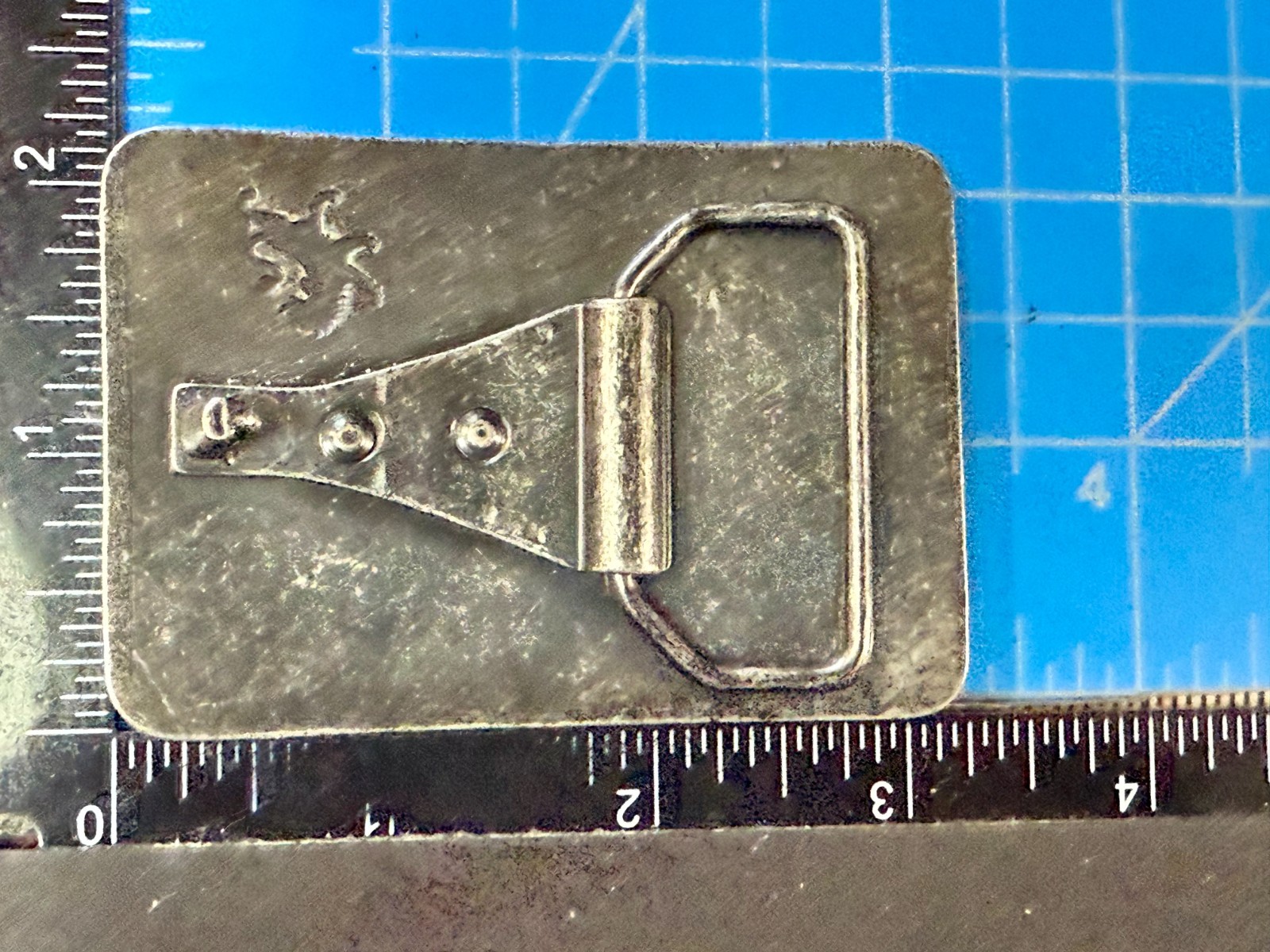 Hail to the Unknown Statement Novelty Vintage Rectangular Belt Buckle