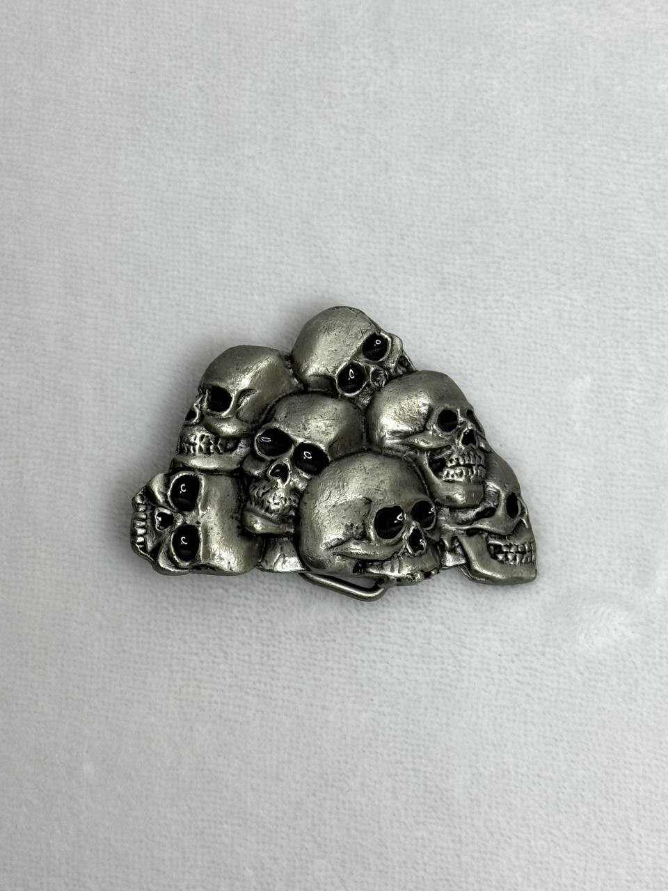 Lot 3 Vintage Belt Buckles Rocawear Skull Guns Metal Heavy Biker Punk