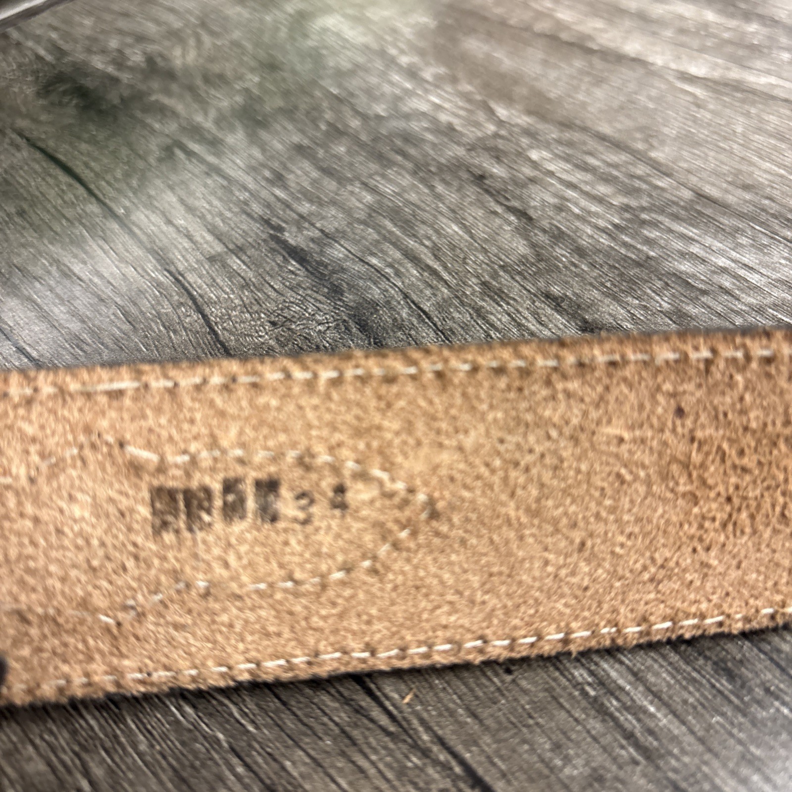 Vintage Hand Crafted Western Leather Champion Series Size 34