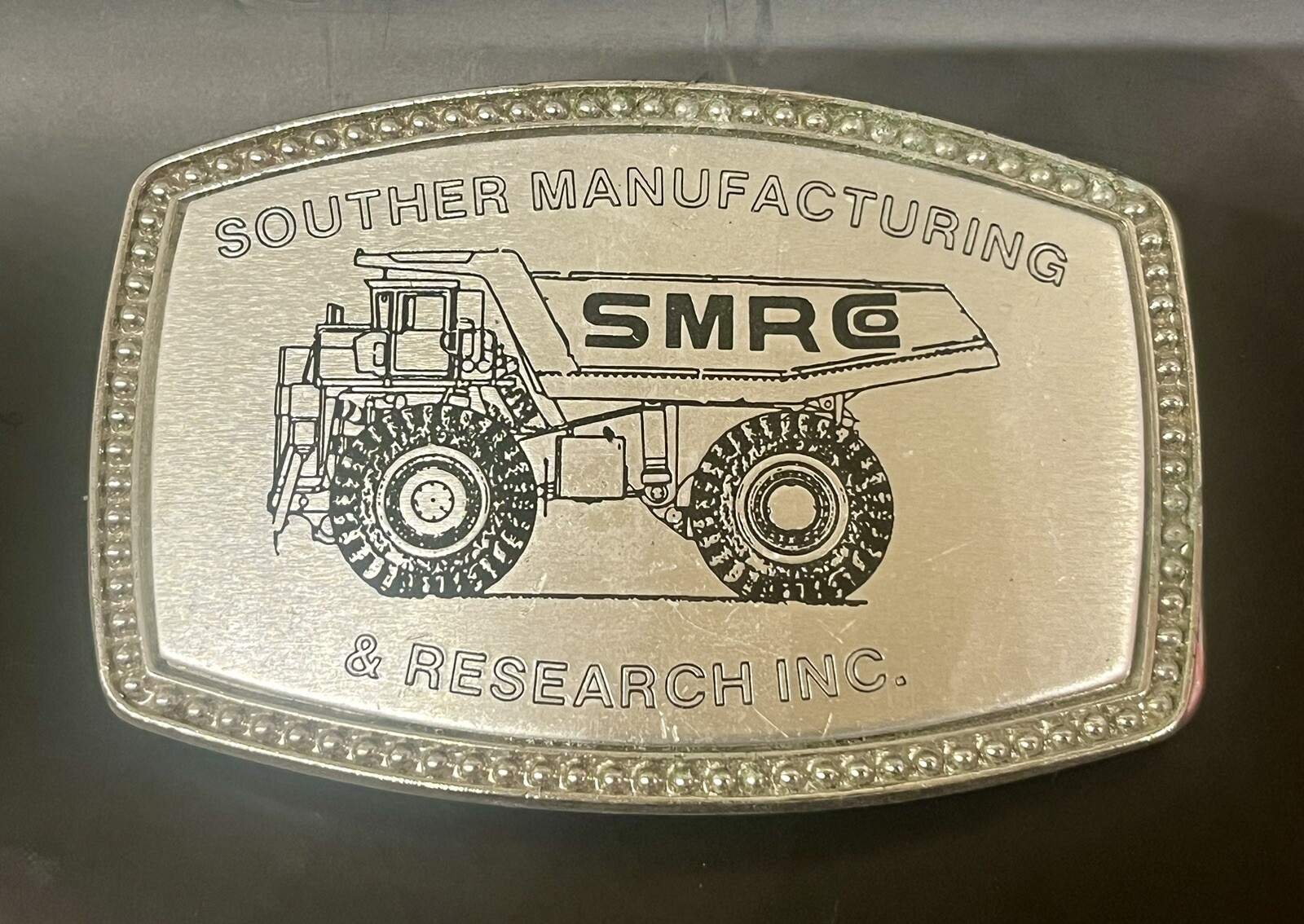Southern Manufacturing & Research Inc SMRC Haul Dump Truck Belt Buckle Mining
