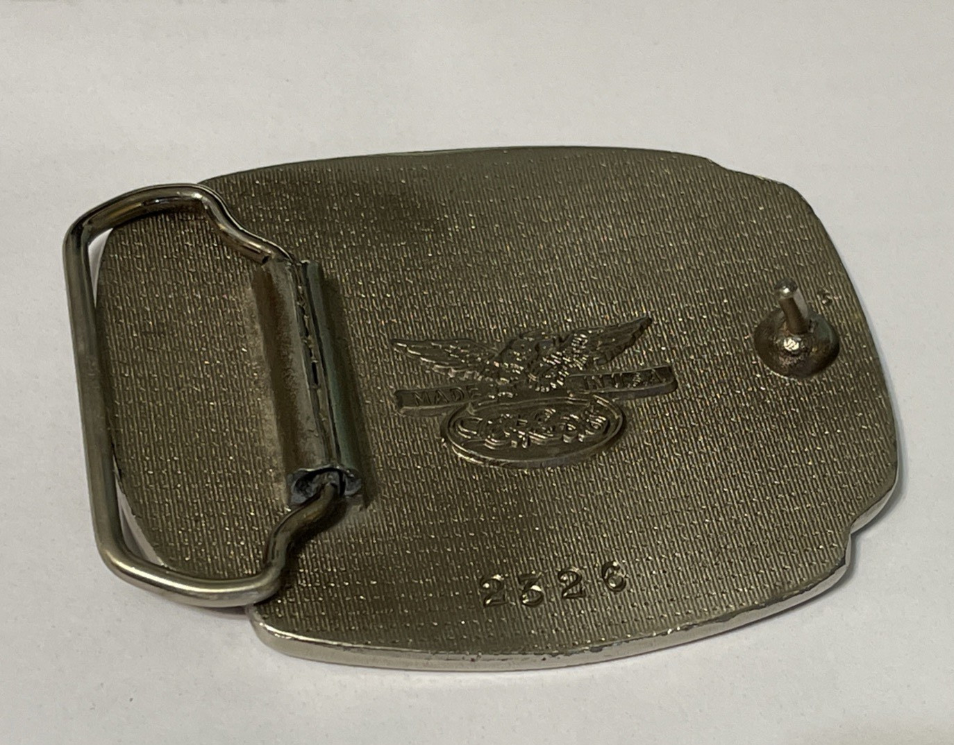 US Airborne Vietnam War Veteran Belt Buckle Made USA We Served Our Time In Hell