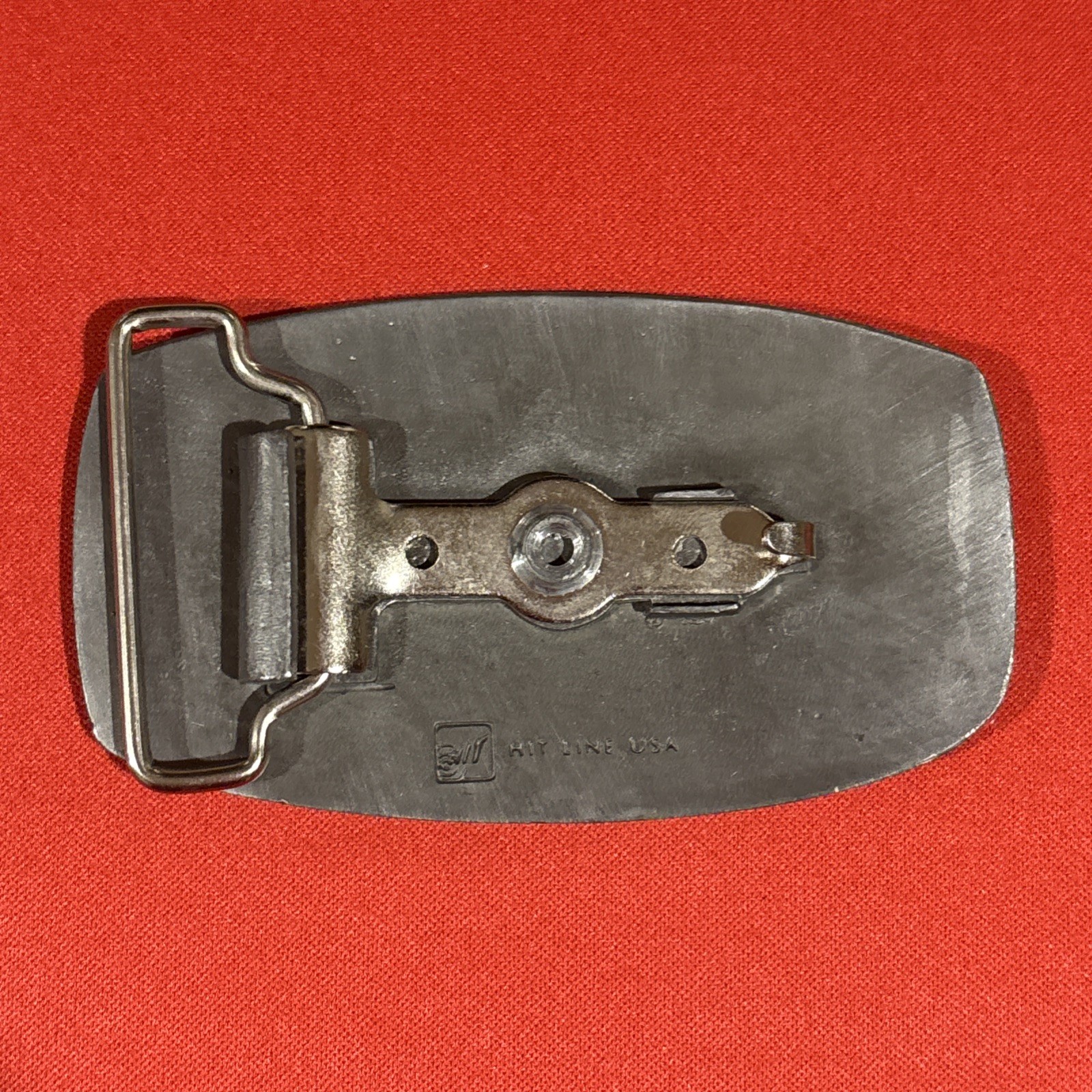 HINIKER Manufacturing Impressive Estate 3.75” Long Belt Buckle By Hit Line USA