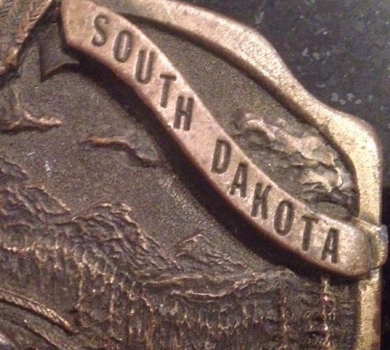 Sanchez International Buckle Company 5852 South Dakota Belt Buckle
